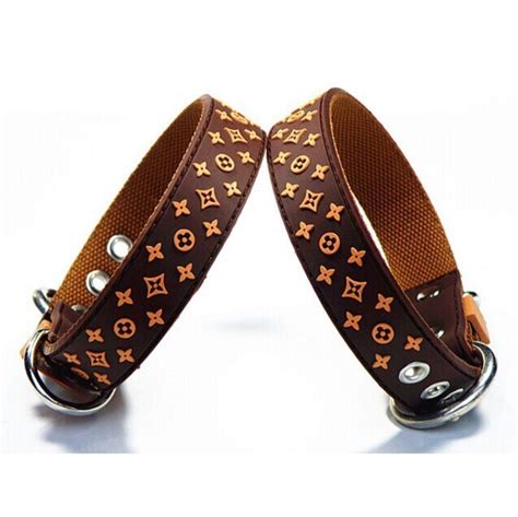 louis vuitton collar|louis vuitton collar and leash.